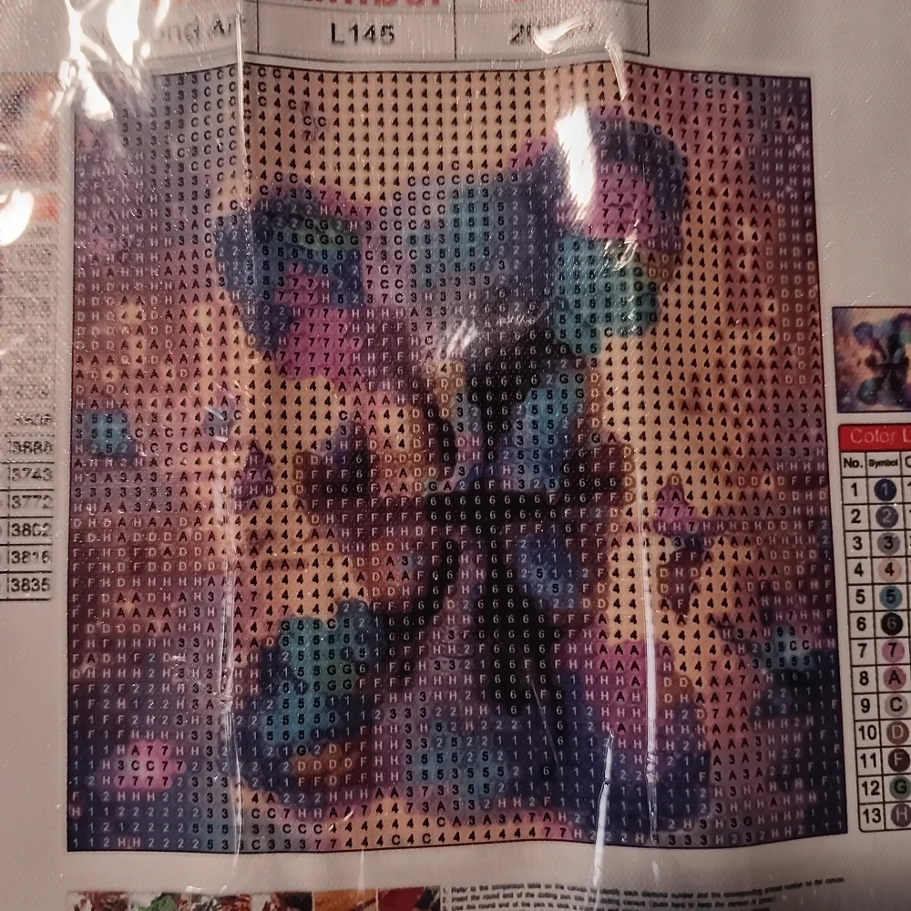 Colorful Butterfly Elephant Diamond Painting Kit 20x20